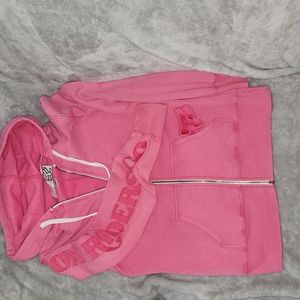 Fox Zip up hooded sweatshirt